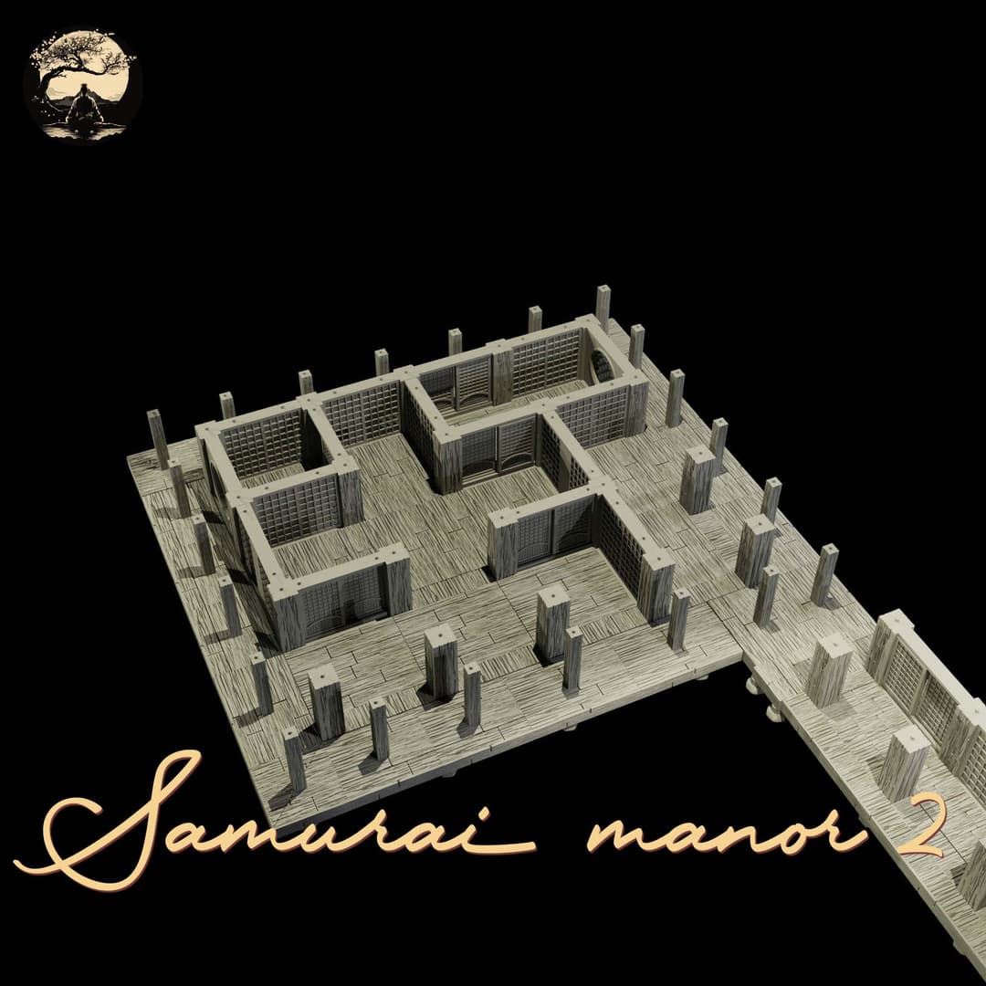 3D Printable Japanese Sm2 3D Printable Terrain 10 Silent Ronin Studios