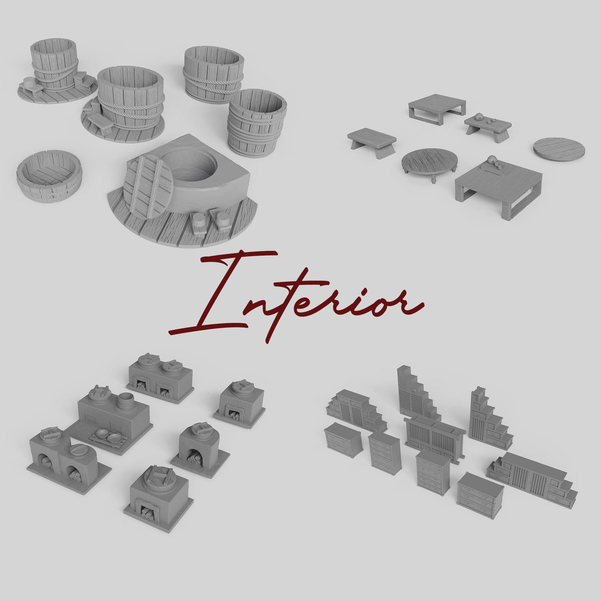 3D Printable Japanese Categories11